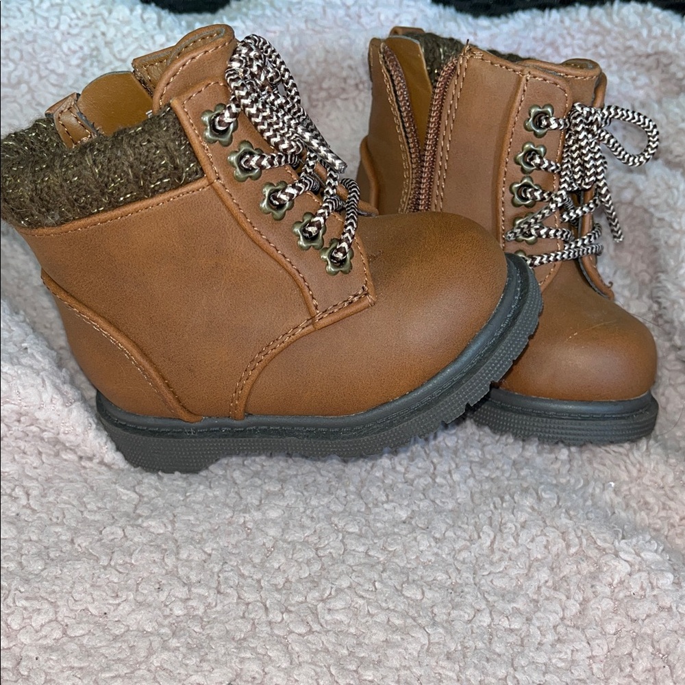 Wonder Nation Tan Kids Boots